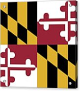 Maryland State Flag Acrylic Print