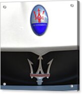 Maserati Branding Acrylic Print