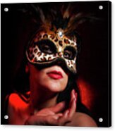 Masquerade 3 Acrylic Print