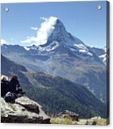 Matterhorn Of Zermatt Acrylic Print