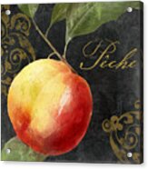 Melange Peach Peche Acrylic Print
