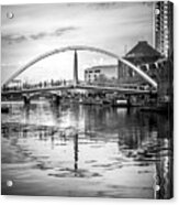 Melbourne River Bridge Acrylic Print