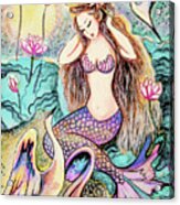 Mermaid Sunrise Acrylic Print
