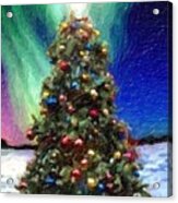 Merry Christmas Acrylic Print