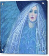 Metelitsa / Snow Maiden / Snow Girl / Snegurochka Acrylic Print