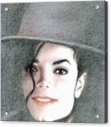 Michael Jackson #sixteen Acrylic Print