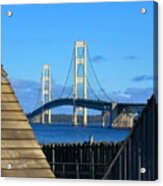 Mighty Mac From Michilimackinac Acrylic Print