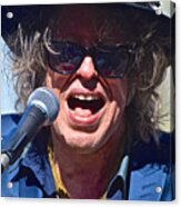 Mike Scott The Waterboys Acrylic Print
