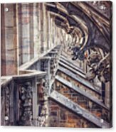 Milan Duomo In Detail Acrylic Print