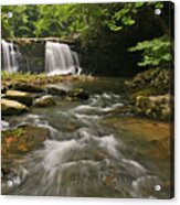 Mill Creek Falls  West Virginia Acrylic Print