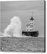 Milwaukee Breakwater Lighthouse Acrylic Print