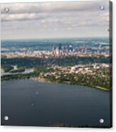 Minneapolis Aerial View 2 Acrylic Print