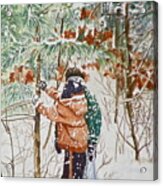 Minnesota Winter Acrylic Print