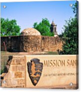 Mission San Jose - San Antonio Texas Acrylic Print