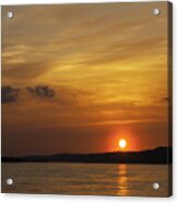 Mississippi Sunset Acrylic Print