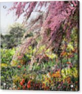 Misty Gardens Acrylic Print