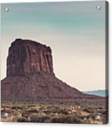 Mitchell Butte, Monument Valley Acrylic Print