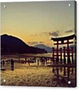 Miyajima Sunset Acrylic Print