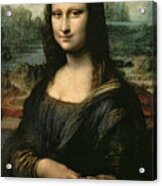 Mona Lisa Acrylic Print