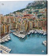 Monaco Acrylic Print