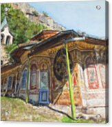 Monastery Of The Holy Transfiguration Of God  Bulgaria Acrylic Print