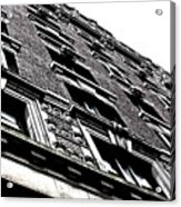 Monochromatic Facade Acrylic Print