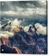 Monsoon Clouds Grand Canyon Acrylic Print