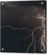 Monsoon Lighting Storm Acrylic Print