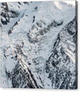 Mont Blanc Chamonix France Acrylic Print