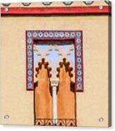 Moorish Window Acrylic Print
