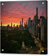 Morning In The City Acrylic Print