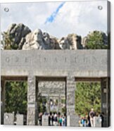 Mount Rushmore National Memorial  8883 Acrylic Print