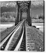 Mountain Rail Acrylic Print