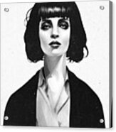 Mrs Mia Wallace Acrylic Print