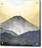 Mt. Fuji At Sunrise Acrylic Print