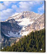 Mt. Timpanogos In The Wasatch Mountains Of Utah Acrylic Print