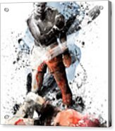 Muhammad Ali Versus Sonny Liston Acrylic Print