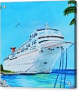 My Carnival Cruise Acrylic Print