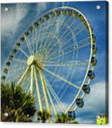 Myrtle Beach Skywheel Acrylic Print
