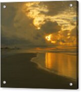 Myrtle Beach Sunrise Acrylic Print