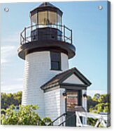 Mystic Seaport Lighthouse 2 Acrylic Print