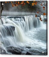 Natural Dam Falls Acrylic Print