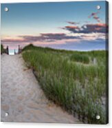 Nauset Beach Sunset Acrylic Print