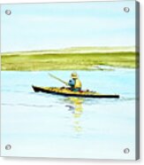 Nauset Kayaker Acrylic Print