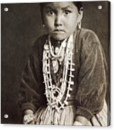 Navajo Girl 1920 Acrylic Print