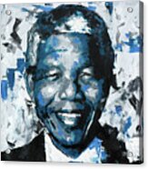 Nelson Mandela Ii Acrylic Print