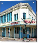 New Orleans Mulate's Acrylic Print