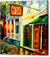 New Orleans Port Of Call Acrylic Print