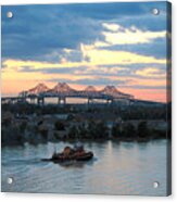 New Orleans Riverfront Acrylic Print