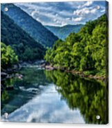 New River Gorge National River 3 Acrylic Print